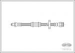 Corteco 19018129 тормозной шланг на FIAT UNO (146A/E)