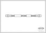 Corteco 19018652 тормозной шланг на VW TRANSPORTER III автобус