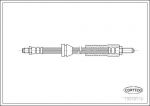 Corteco 19018770 тормозной шланг на FORD ORION II (AFF)