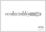 Corteco 19025841 тормозной шланг на PEUGEOT BOXER автобус (230P)