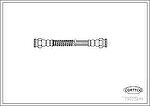Corteco 19025846 тормозной шланг на PEUGEOT 306 (7B, N3, N5)