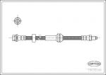 Corteco 19032288 тормозной шланг на FORD FOCUS (DAW, DBW)