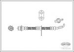 Corteco 19032294 тормозной шланг на TOYOTA COROLLA Liftback (_E10_)
