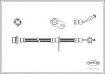 Corteco 19032514 тормозной шланг на TOYOTA AVENSIS (_T22_)