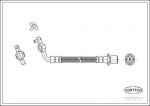Corteco 19032527 тормозной шланг на TOYOTA LITEACE фургон (CM3_V, KM3_V)