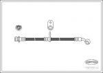 Corteco 19032676 тормозной шланг на HONDA PRELUDE IV (BB)