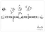 Corteco 19032798 тормозной шланг на HONDA ACCORD VI (CG, CK)