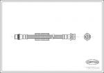 Corteco 19032846 тормозной шланг на NISSAN INTERSTAR c бортовой платформой/ходовая часть