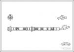 CORTECO Тормозной шланг передний R [440mm] (19032856)
