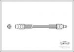 Corteco 19033576 тормозной шланг на AUDI A8 (4E_)