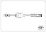 Corteco 19034329 тормозной шланг на FIAT PANDA (169)