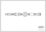Corteco 19034340 тормозной шланг на ALFA ROMEO 159 (939)