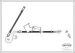 Corteco 19034953 тормозной шланг на PEUGEOT 407 SW (6E_)