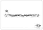 Corteco 19035058 тормозной шланг на HYUNDAI LANTRA I (J-1)