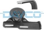 Dayco KPV076 поликлиновой ременный комплект на RENAULT MEGANE I (BA0/1_)