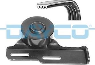 Dayco KPV076 поликлиновой ременный комплект на RENAULT MEGANE I (BA0/1_)