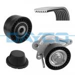 Dayco KPV220 поликлиновой ременный комплект на NISSAN QASHQAI / QASHQAI +2 (J10, JJ10)