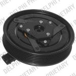 Delphi 0165008/0 электромагнитное сцепление, компрессор на RENAULT MEGANE II седан (LM0/1_)