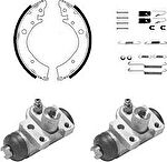 Delphi 1061 комплект тормозных колодок на HONDA CIVIC VI Hatchback (EJ, EK)