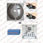 Delphi 775 комплект тормозных колодок на VW PASSAT (32B)