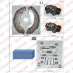 Delphi 834 комплект тормозных колодок на PEUGEOT 309 II (3C, 3A)