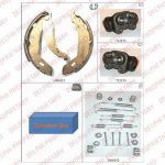 Delphi 837 комплект тормозных колодок на PEUGEOT 306 (7B, N3, N5)