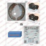Delphi 904 комплект тормозных колодок на PEUGEOT 406 Break (8E/F)