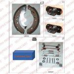 Delphi 914 комплект тормозных колодок на NISSAN MICRA II (K11)