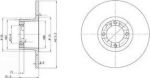 Delphi BG2081 тормозной диск на ROVER MINI