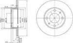 Delphi BG2147 тормозной диск на FIAT UNO (146A/E)