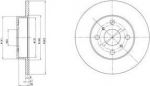 Delphi BG2256 тормозной диск на TOYOTA TERCEL (AL2_)