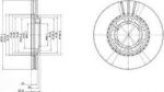 Delphi BG2513 тормозной диск на MITSUBISHI L 300 фургон (P0_W, P1_W, P0_V, P1_V, P_2V, P2_W)