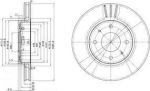 Delphi BG3501C тормозной диск на MITSUBISHI CARISMA седан (DA_)