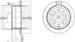 Delphi BG3534 тормозной диск на TOYOTA LAND CRUISER 100 (FZJ1_, UZJ1_)