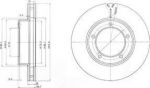 Delphi BG3558 тормозной диск на TOYOTA LAND CRUISER 100 (FZJ1_, UZJ1_)