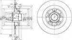 Delphi BG3686 тормозной диск на RENAULT ESPACE IV (JK0/1_)