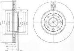 Delphi BG3699 тормозной диск на FIAT BRAVO II (198)