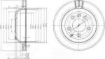 Delphi BG3775C тормозной диск на VW TOUAREG (7LA, 7L6, 7L7)