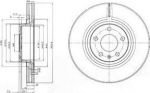Delphi BG3939 тормозной диск на AUDI A6 Allroad (4FH, C6)