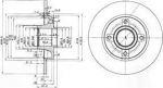 Delphi BG3962 тормозной диск на PEUGEOT 307 (3A/C)