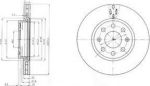 DELPHI Диск тормозной OPEL CORSA D 06-/FIAT PUNTO 09- передний вент. (цена за 1 шт., в упак. 2 шт.) (55700920, BG4004)