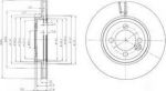 Delphi BG4146 Диск тормозной MINI COOPER/ONE/CLUBMAN 1.4-2.0 09- передний вент.D=280мм.