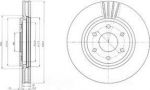 Delphi BG4205 Диск тормозной NISSAN PATHFINDER (R51) 05>/NAVARA 05> (R16) передний