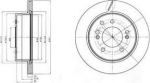 Delphi BG4273 тормозной диск на SSANGYONG RODIUS
