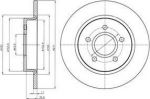 Delphi BG4386 тормозной диск на FORD FOCUS III Turnier