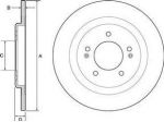 Delphi BG4563 тормозной диск на HYUNDAI i40 CW (VF)