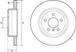 Delphi BG4664C тормозной диск на 5 (F10, F18)