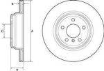 Delphi BG4665C тормозной диск на 3 (F30, F35, F80)