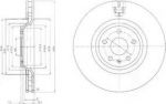 Delphi BG9054 тормозной диск на AUDI TT (8J3)