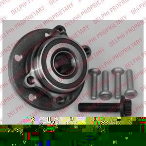 Delphi BK1621 комплект подшипника ступицы колеса на AUDI A3 (8P1)